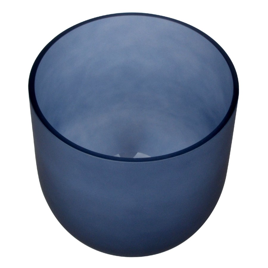 D Cor & Pillows * | Exclusive Ty Pennington Blue Glass Vase, 6