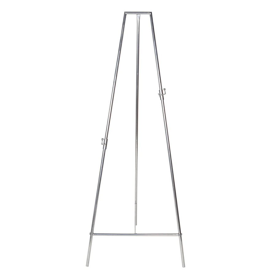 D Cor & Pillows * | Reliable Quality Silver Metal Easel, 58