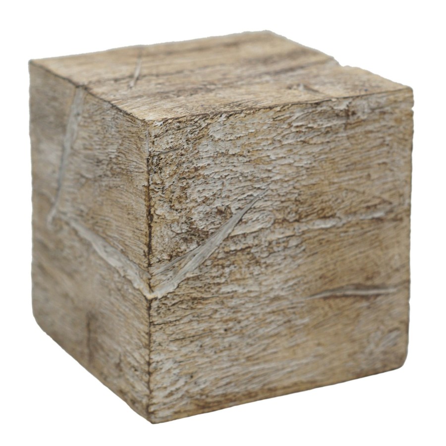 D Cor & Pillows * | Exclusive Tracey Boyd Wood-Look Block Table Decor, 4