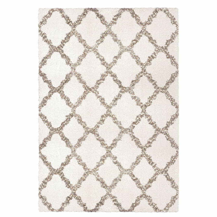 Rugs & Curtains * | Outlet Sale (C162) Windsor White Area Rug, 5 7