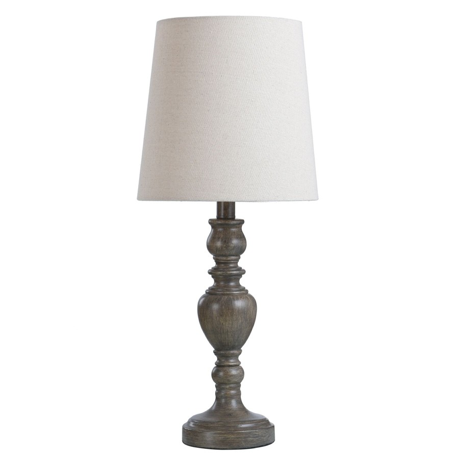 D Cor & Pillows * | Clearance Sale Brown Accent Lamp With Shade, 22.5