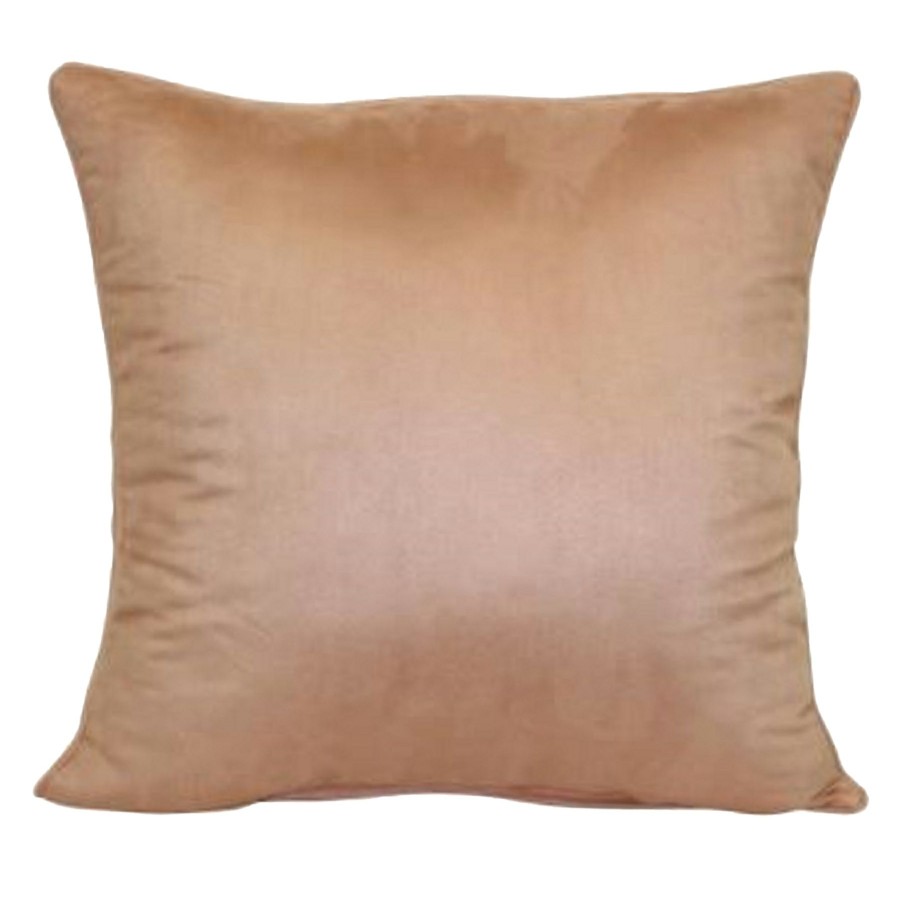 Pillows * | Best Sellers Blush Pink Suede Throw Pillow, 18