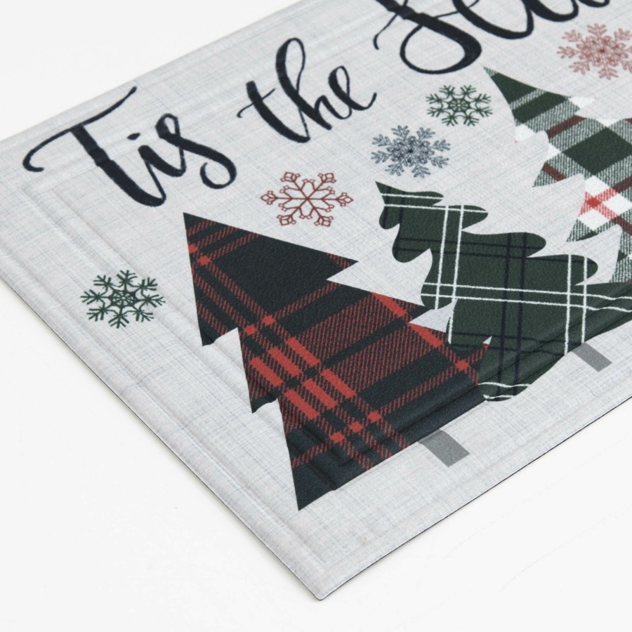 Rugs & Curtains * | Exclusive Tis The Season Plaid Trees Selma Mat, 18 30