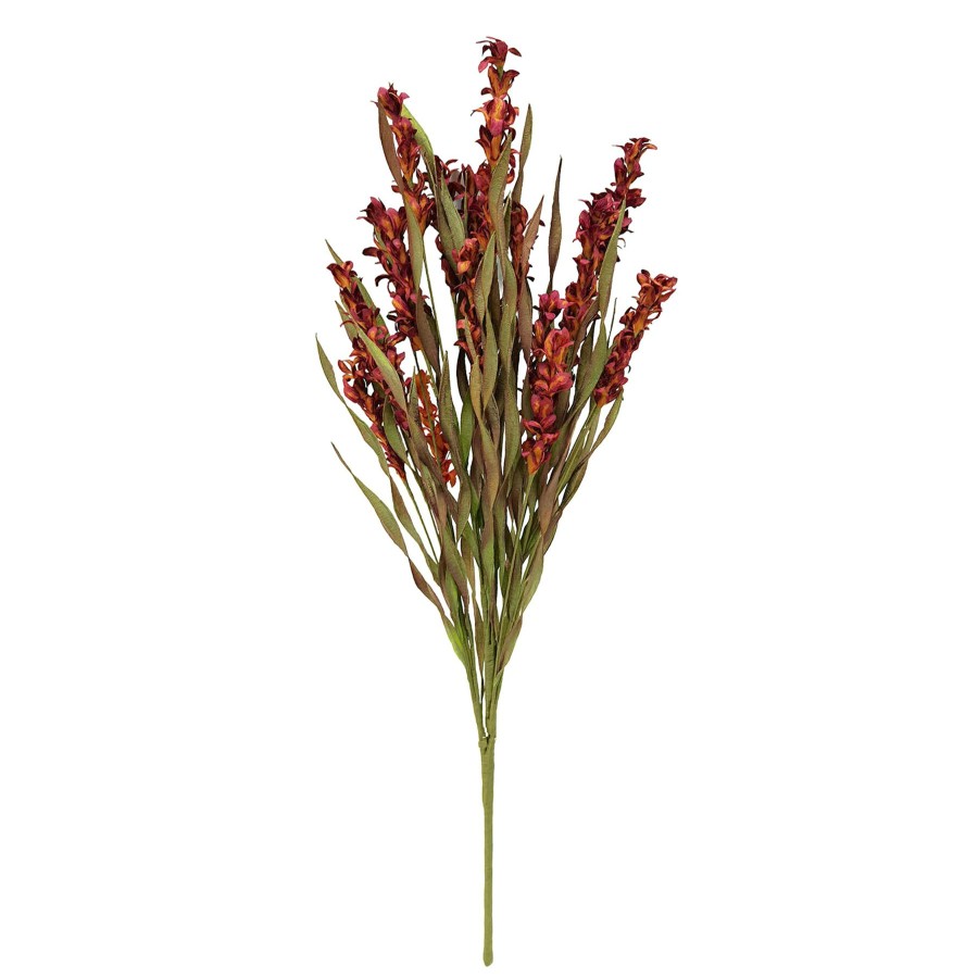 D Cor & Pillows * | Bargain Sale Red Paper Flower Stem, 25