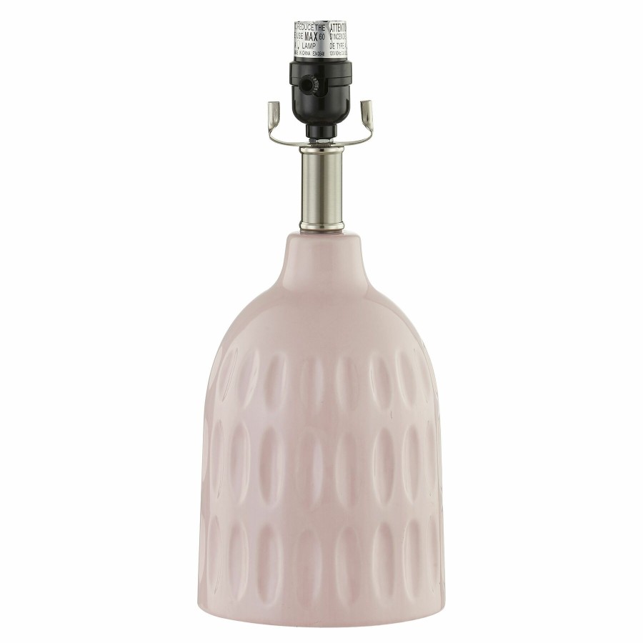 D Cor & Pillows * | Original Tracey Boyd Pink Ceramic Table Lamp, 14