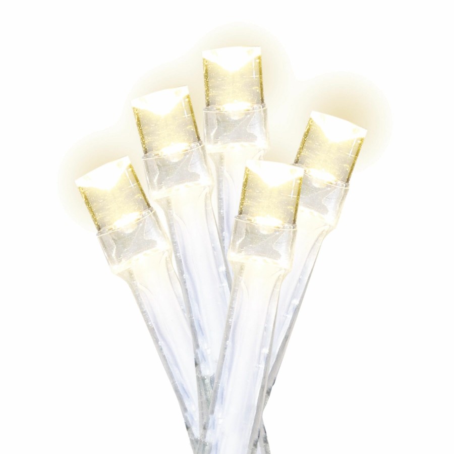 D Cor & Pillows * | Clearance Sale 20-Count Led White String Light Set, Battery Operated