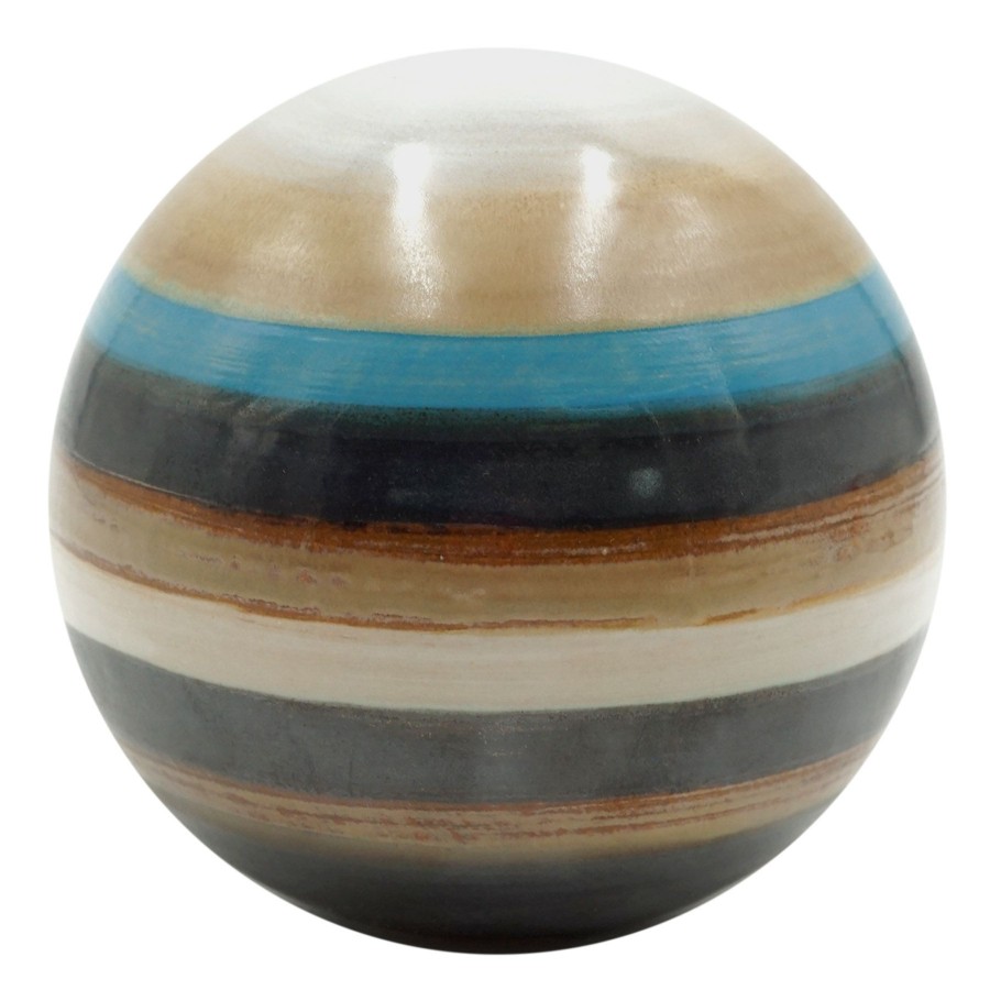 D Cor & Pillows * | Exclusive Multi-Colored Ceramic Ball, 4