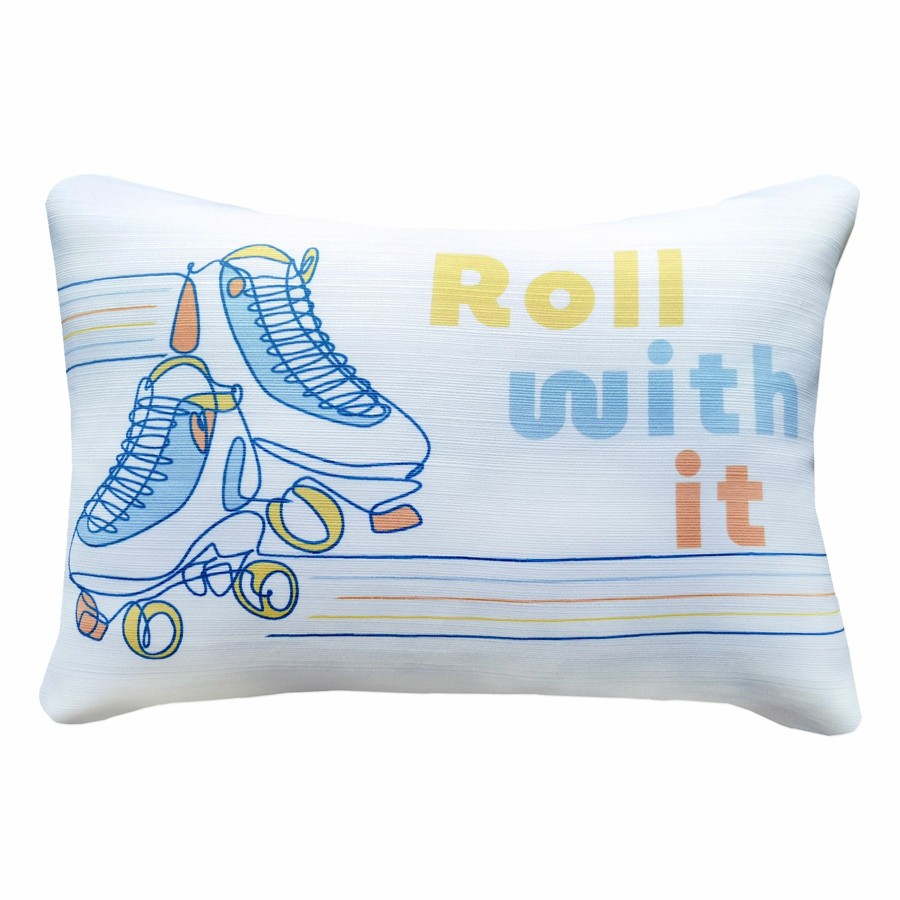 Pillows * | Attractive Roll With It Oblong Throw Pillow, 14 20