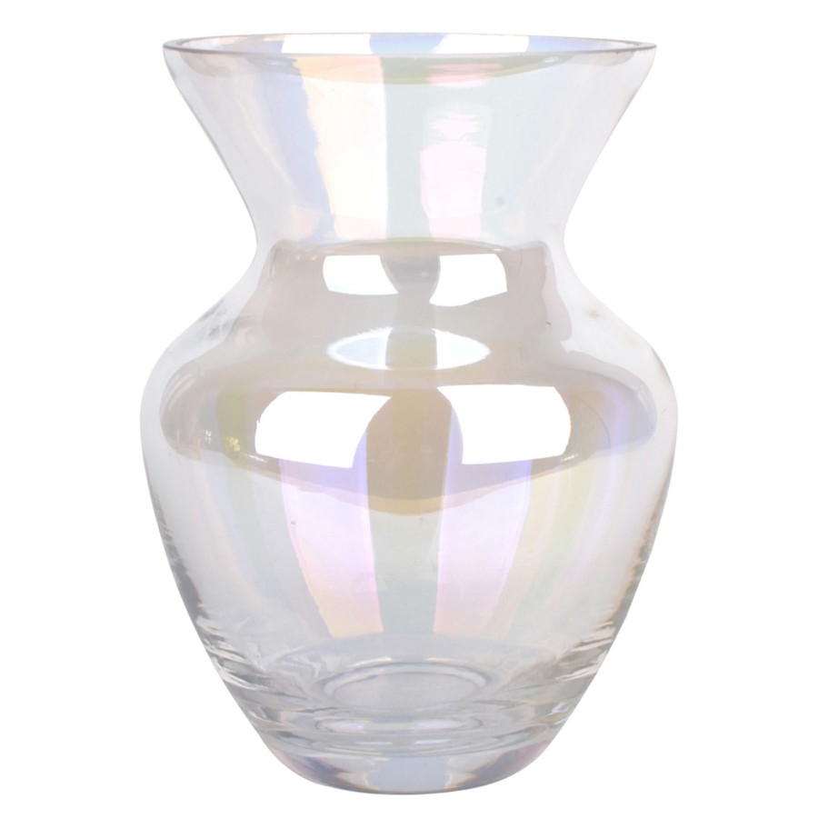 D Cor & Pillows * | Attractive Laila Ali Iridescent Glass Vase, 6.5