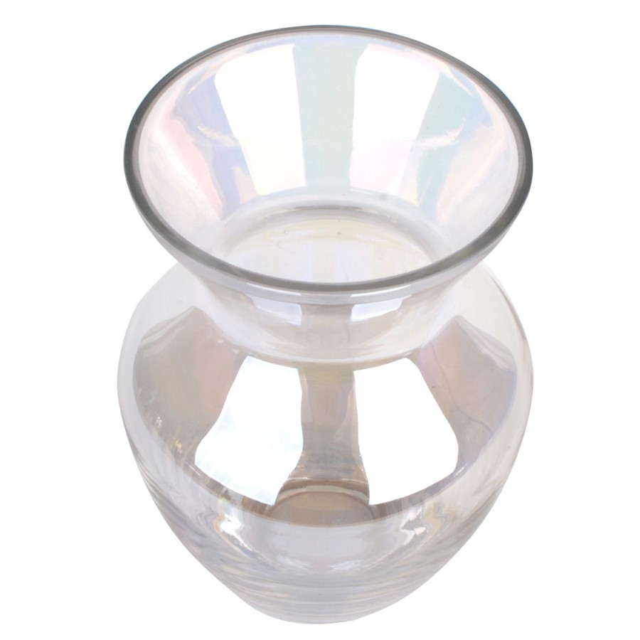 D Cor & Pillows * | Attractive Laila Ali Iridescent Glass Vase, 6.5