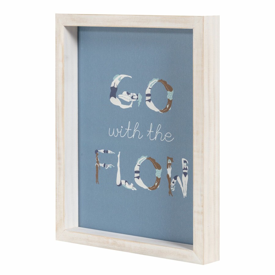 D Cor & Pillows * | Attractive Ty Pennington Go With The Flow Wall Art, 6 10