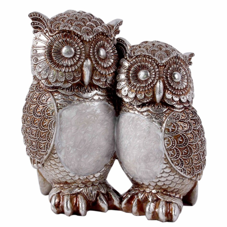 D Cor & Pillows * | Exquisite Gifts Owl Family Figurine, 7.5