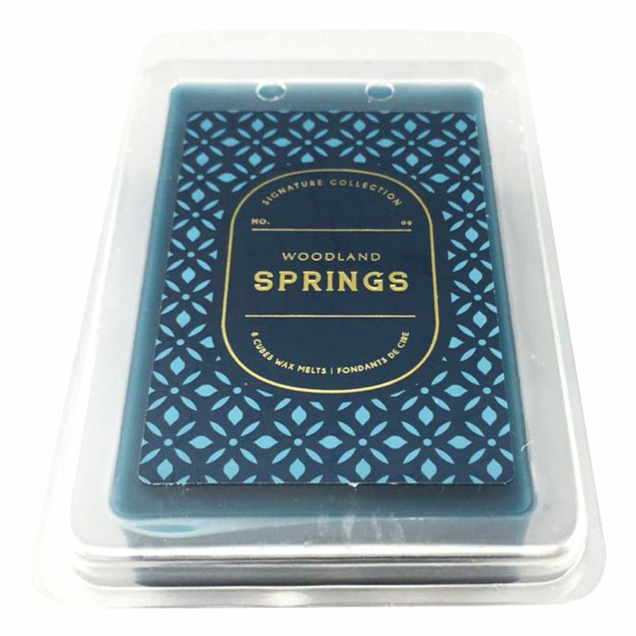 D Cor & Pillows * | Exquisite Gifts 8-Cube Woodland Springs Wax Melt