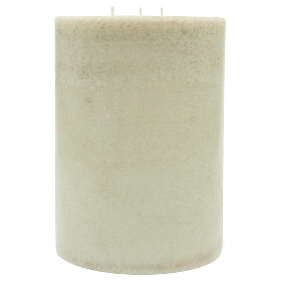 D Cor & Pillows * | Cheap Online Sandalwood Vanilla 6X8 Solid Pillar Candle