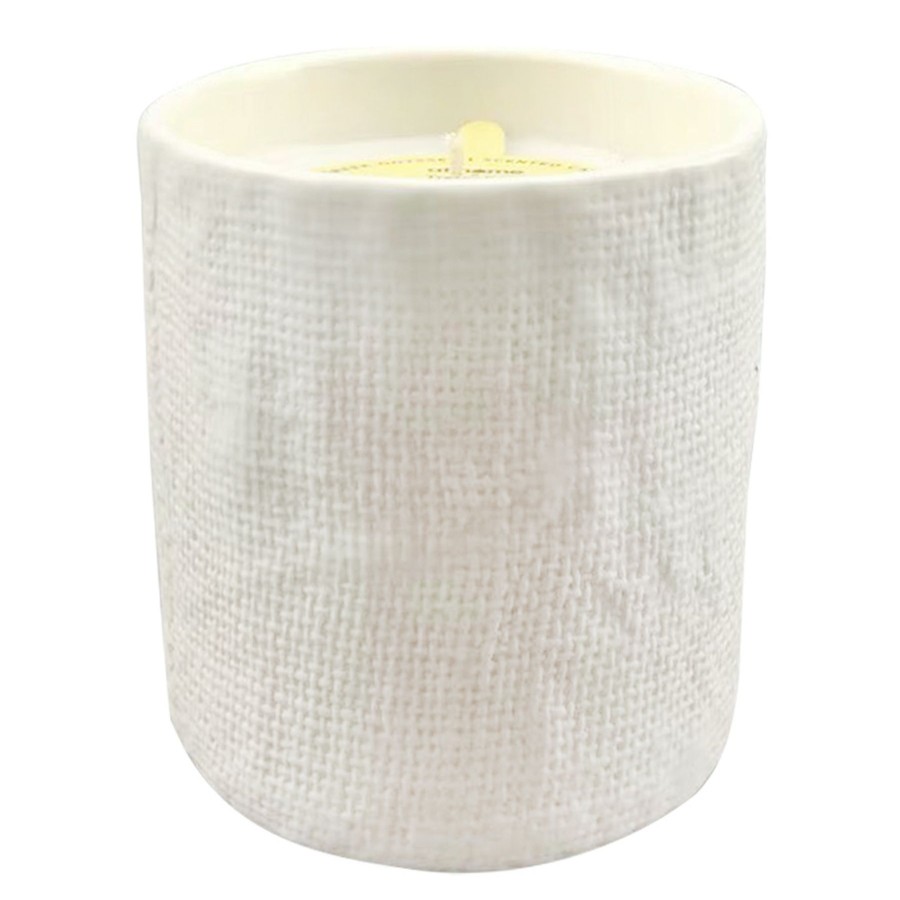 D Cor & Pillows * | Bargain Sale Tracey Boyd Lemon Verbena Scented Jar Candle, 9Oz