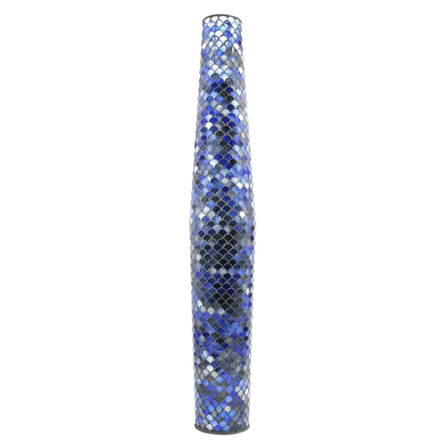 D Cor & Pillows * | Closeout Sale Multi-Colored Metal Mosaic Floor Vase, 36