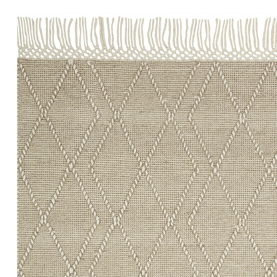 Rugs & Curtains * | Top Sellers (B778) Noe Beige Diamond Design Area Rug, 5 7