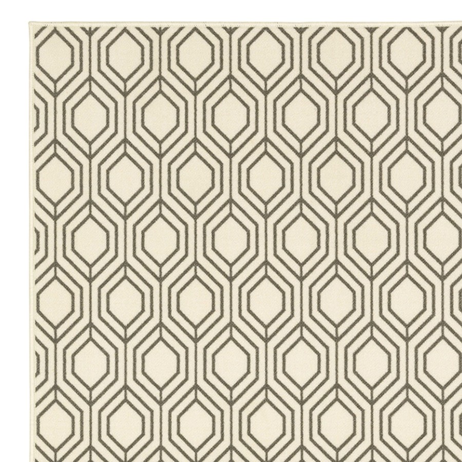 Rugs & Curtains * | Cheap Online (D542) Honeybloom Neutral Area Rug, 5 7