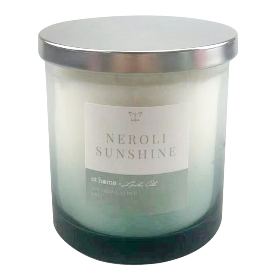 D Cor & Pillows * | Cheap Online Laila Ali Neroli Sunshine Scented Jar Candle, 14Oz