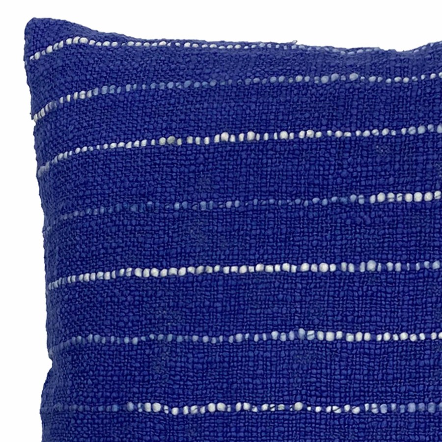 Pillows * | Exclusive Tracey Boyd Blue Space Striped Throw Pillow, 18