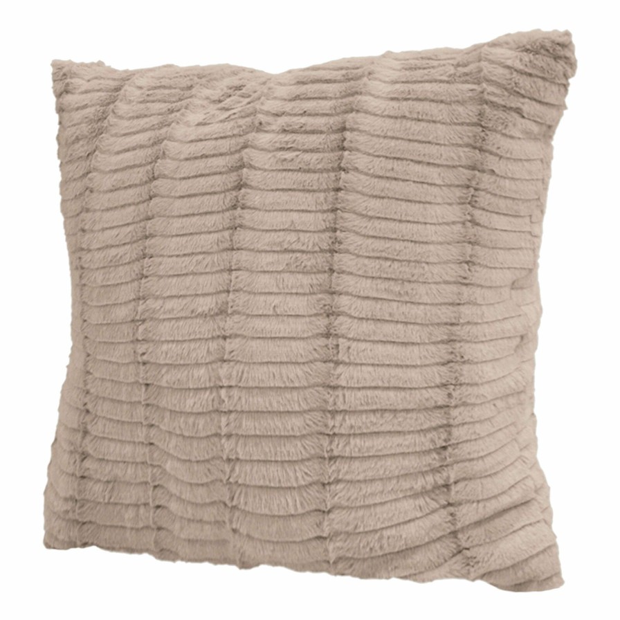 Pillows * | Premium Taupe Lash Throw Pillow, 24