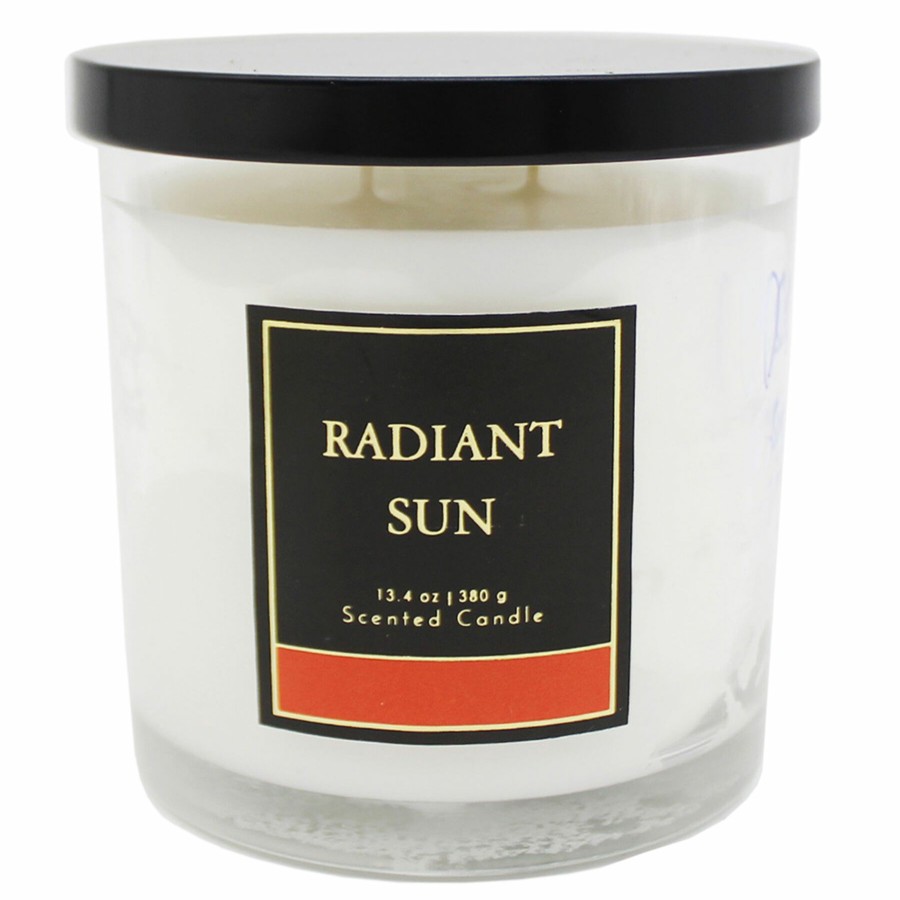 D Cor & Pillows * | Closeout Sale Radiant Sun Scented Jar Candle, 13.4Oz