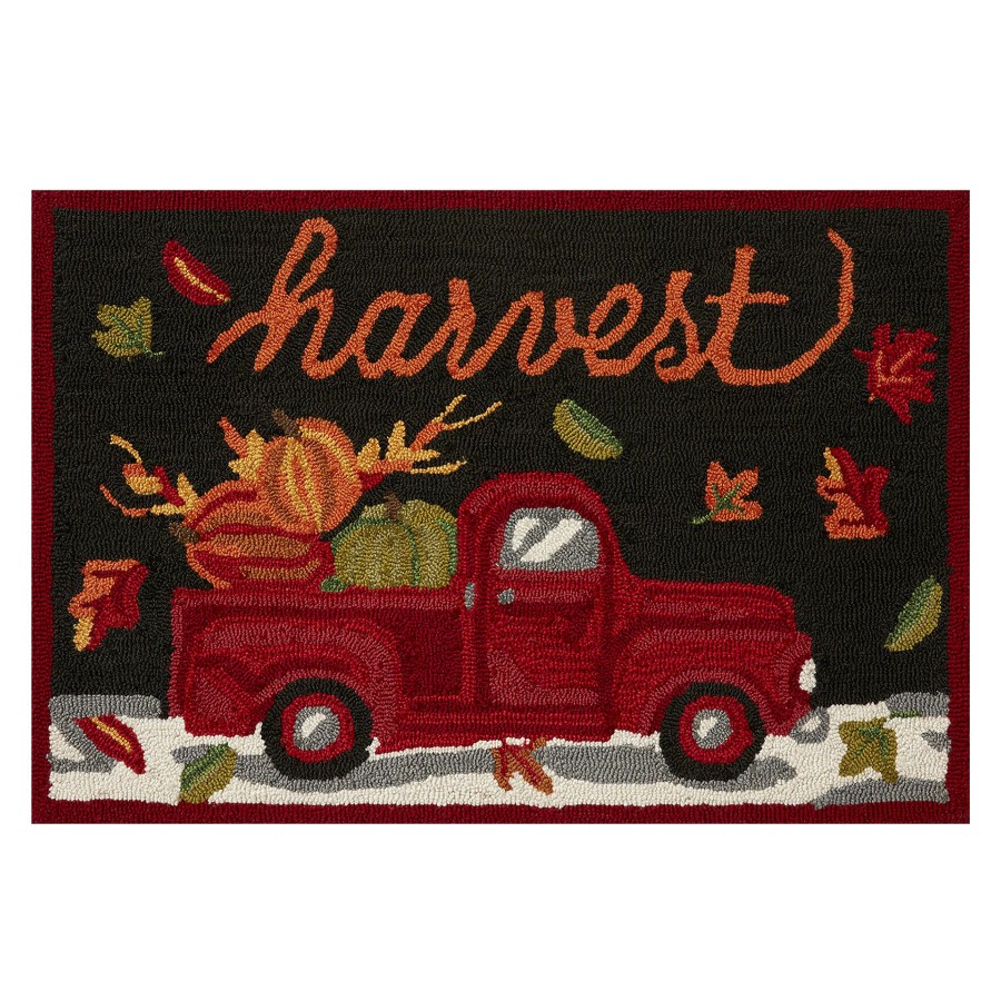 Rugs & Curtains * | Sale Harvest Farm Truck Cotton Accent Rug, 20 30