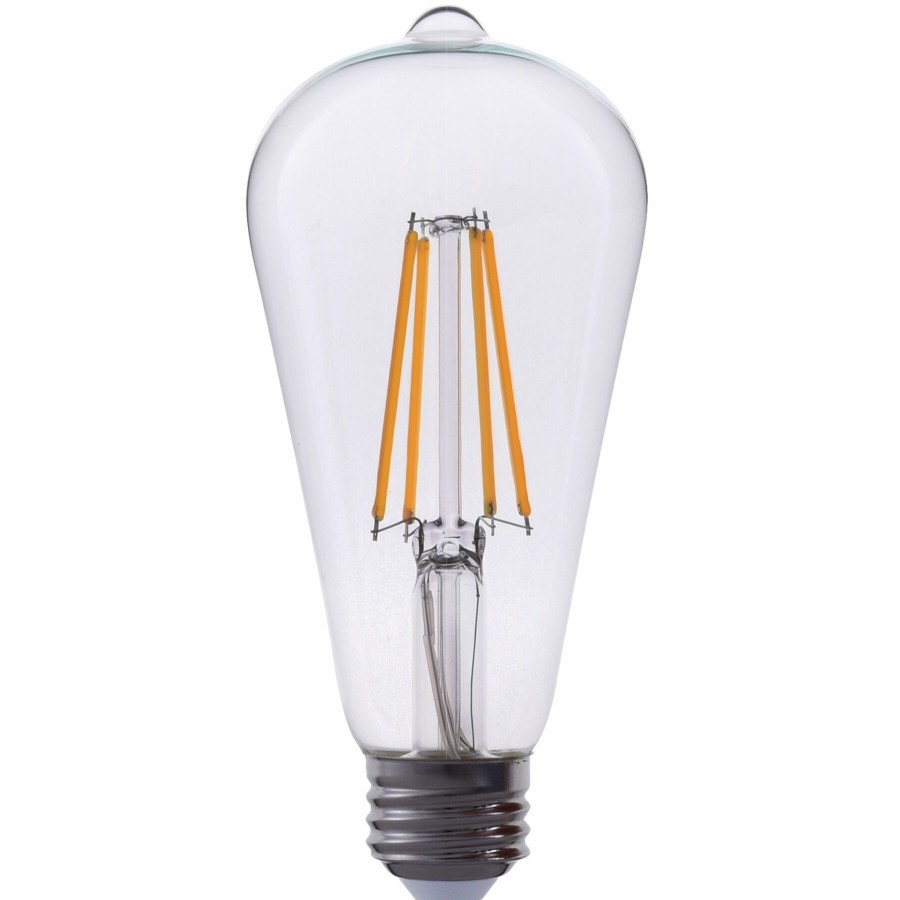 D Cor & Pillows * | Best Sellers Filament St19 Bulb 4W 120V 2700K Clear Dimmer 320Lm E26