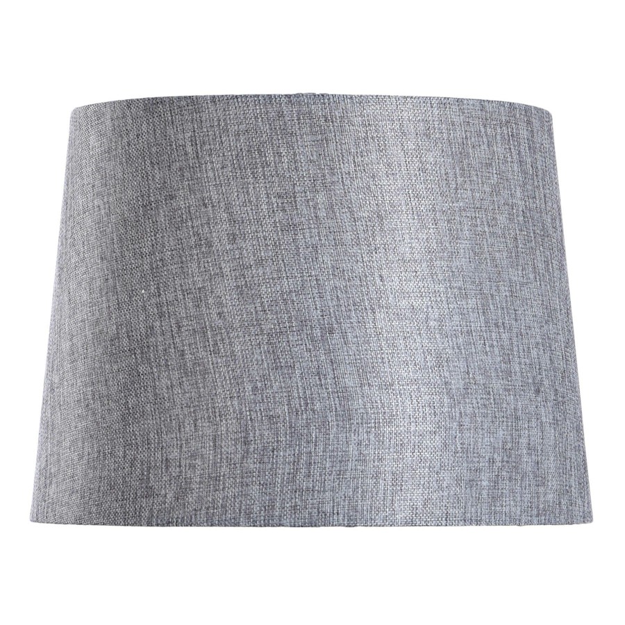 D Cor & Pillows * | Cheap Online Grey Table Lamp Shade, 10 14