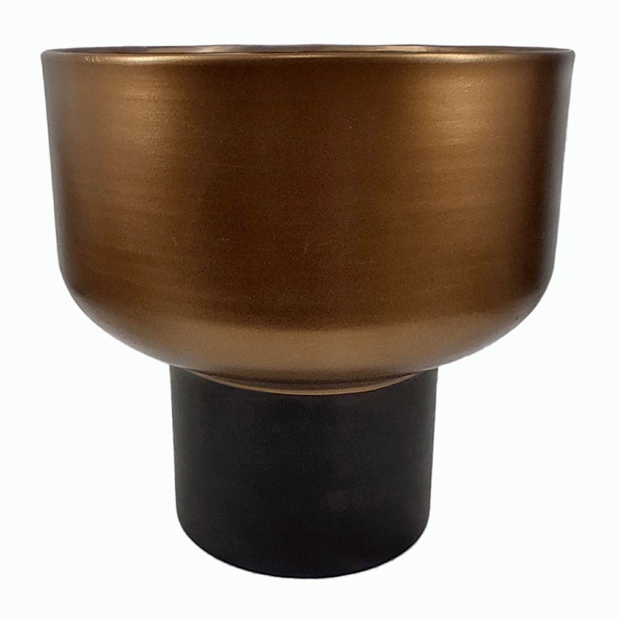 D Cor & Pillows * | Premium Tracey Boyd Antique Brass Bowl, 10