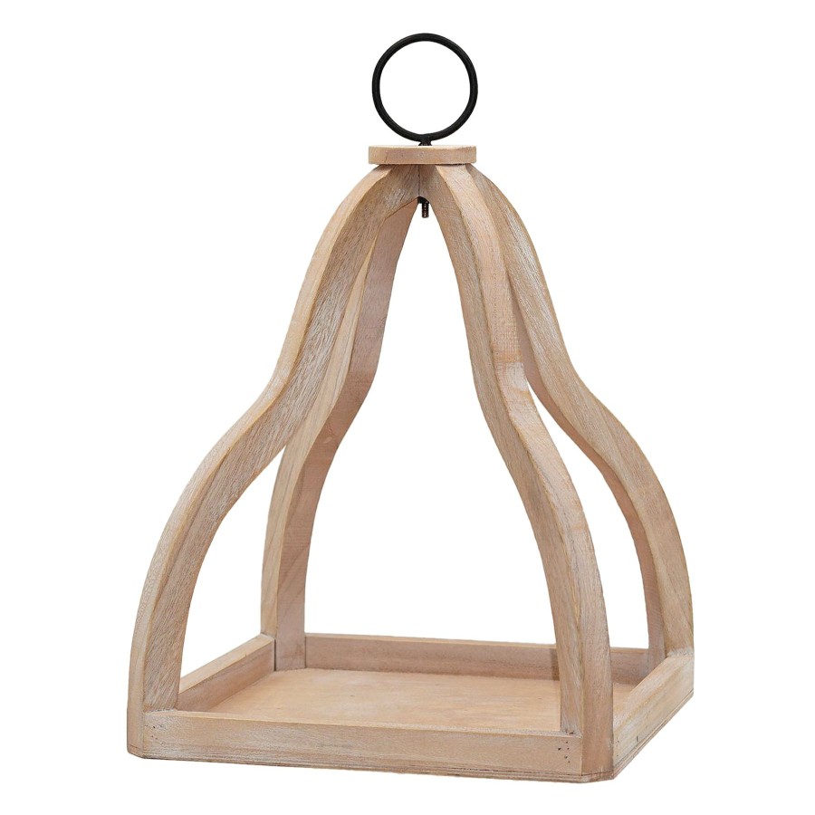 D Cor & Pillows * | Top Sellers Wooden Hanging Box Display, 15